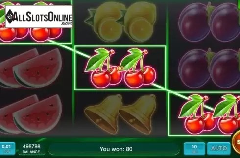 Win screen. Epic Hot from InBet Games