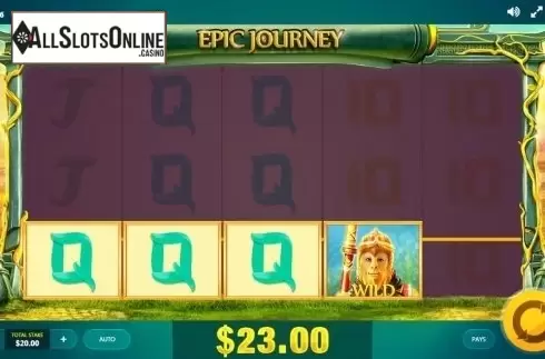 Screen 2. Epic Journey (Red Tiger) from Red Tiger