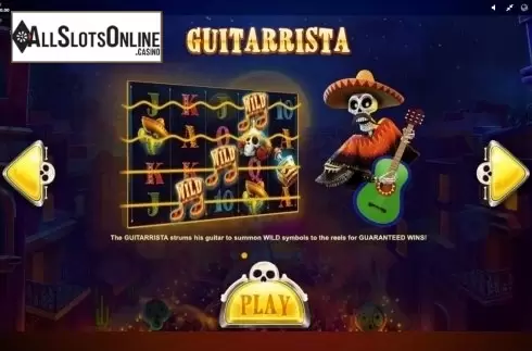 Paytable 2. Esqueleto Mariachi from Red Tiger