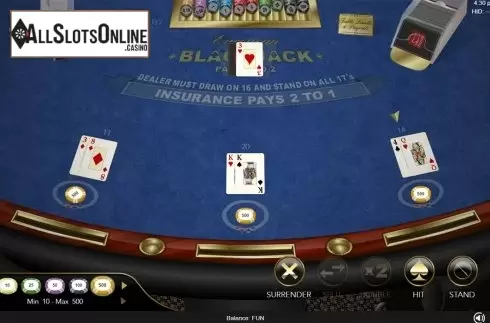 Game workflow 2. European Blackjack (Espresso Games) from Espresso Games