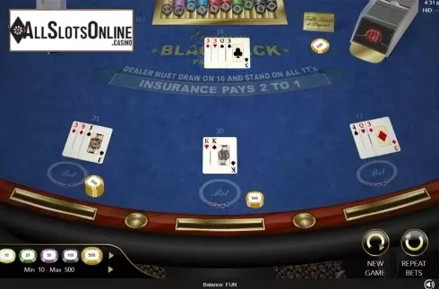 Game workflow 3. European Blackjack (Espresso Games) from Espresso Games