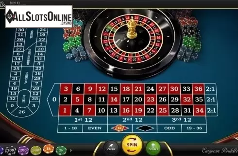 Game workflow . European Roulette (Red Tiger) from Red Tiger