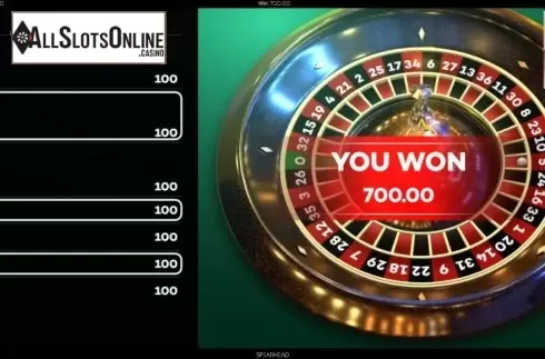 Win Screen 3. European Roulette (Spearhead Studios) from Spearhead Studios