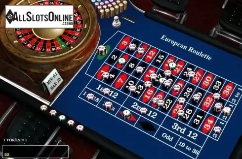 Game Screen. European Roulette (iSoftBet) from iSoftBet