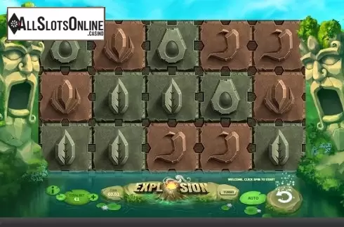Reels screen. Explosion (Skywind Group) from Skywind Group