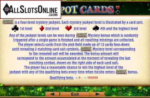 Screen5. Game of Luck from EGT