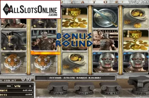 Bonus game. Gladiator (Betsoft) from Betsoft