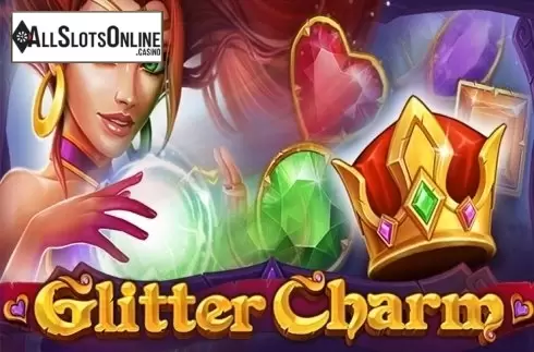 Glitter charm