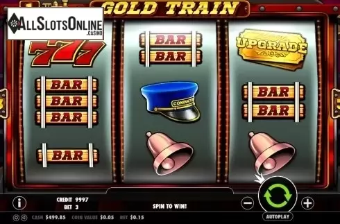 Screen 2. Gold Train from Pragmatic Play
