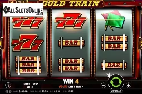 Screen 3. Gold Train from Pragmatic Play
