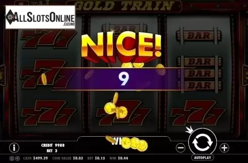 Screen 4. Gold Train from Pragmatic Play