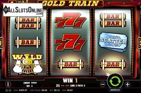 Screen 5. Gold Train from Pragmatic Play