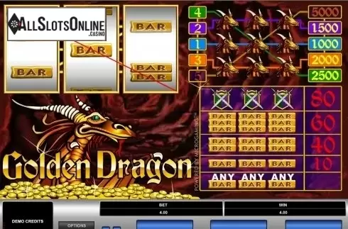 Win screen. Golden Dragon (Microgaming) from Microgaming
