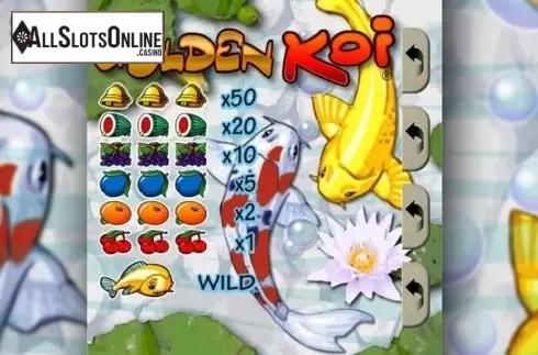 Golden Koi Pull Tab