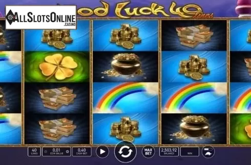 Reel Screen. Good Luck 40 from Wazdan