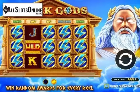 Start Screen 1. Greek Gods (Pragmatic Play) from Pragmatic Play