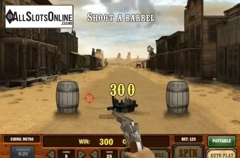 Bonus game. Gunslinger (Play'n Go) from Play'n Go
