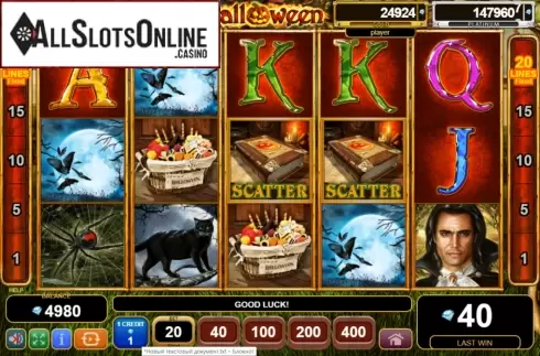 Reel Screen. Halloween Egypt Quest from EGT