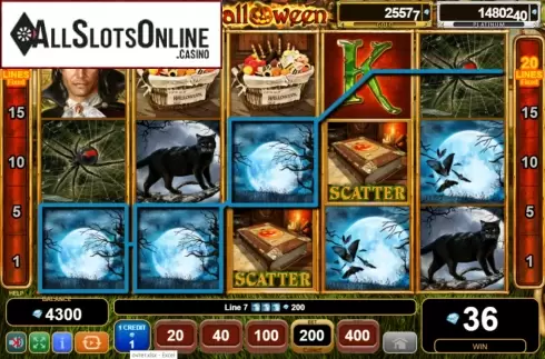 Win Screen 2. Halloween Egypt Quest from EGT
