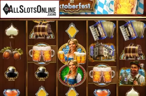 Heidi at the Oktoberfest