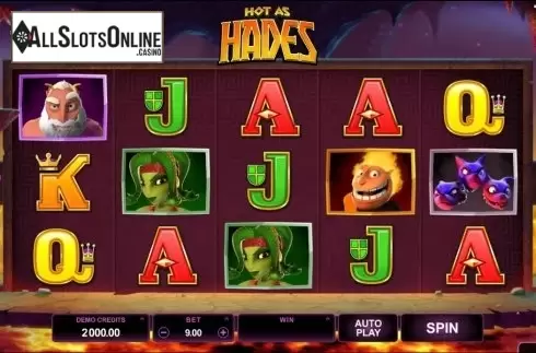 Screen5. Hot as Hades from Microgaming