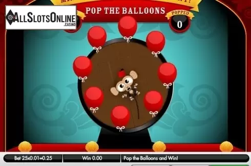 Bonus game . Houdini from Roxor Gaming