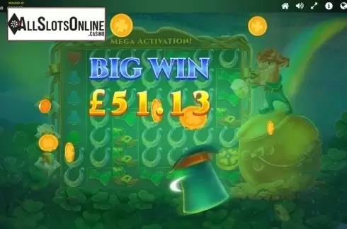Big win screen. Jack in a Pot from Red Tiger