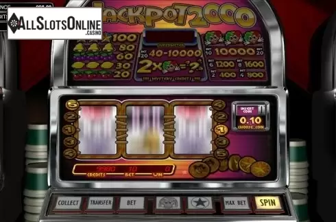 Reels. Jackpot 2000 from Betsoft