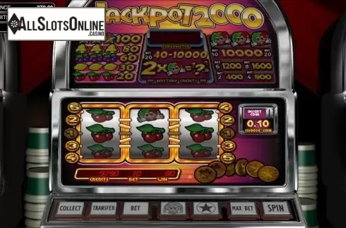 Reels. Jackpot 2000 from Betsoft