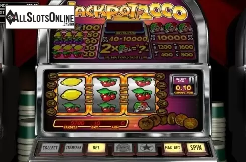 Reels. Jackpot 2000 from Betsoft