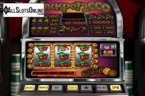 Double Up. Jackpot 2000 from Betsoft