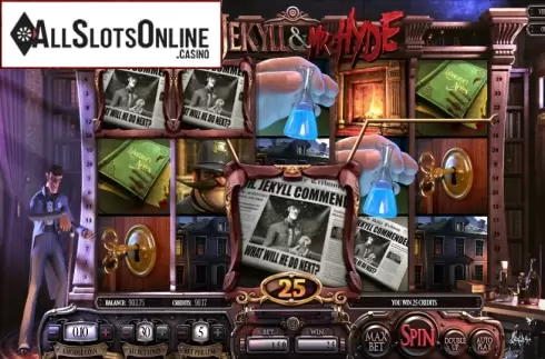 Reels. Dr. Jekyll & Mr. Hyde from Betsoft