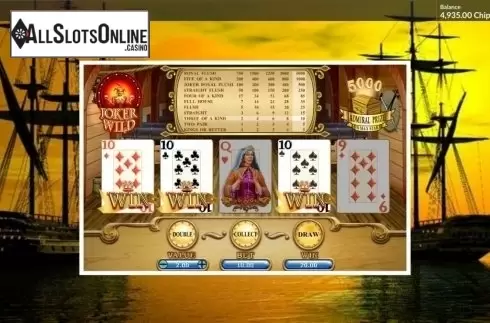 Win screen. Joker Wild (GamesOS) from GamesOS