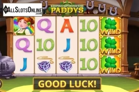 Game Workflow screen. Keeping Up with the Paddys from Cayetano Gaming