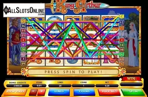 Screen6. King Arthur (Microgaming) from Microgaming