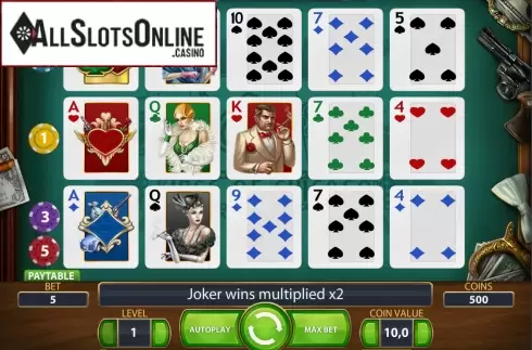 Game Workflow screen. Kings of Chicago from NetEnt