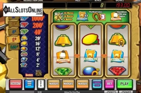 Win Screen 2. La Mina de Oro Plus from MGA