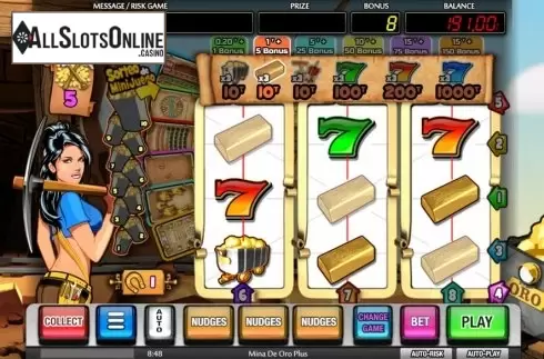 Win Screen 2. La Mina de Oro Plus from MGA