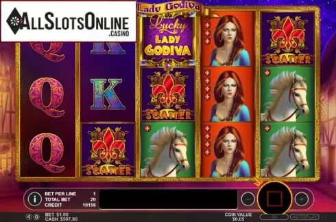 Scatter. Lady Godiva (Pragmatic) from Pragmatic Play