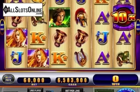 Screen4. Lady of Athens from WMS