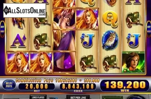 Screen5. Lady of Athens from WMS