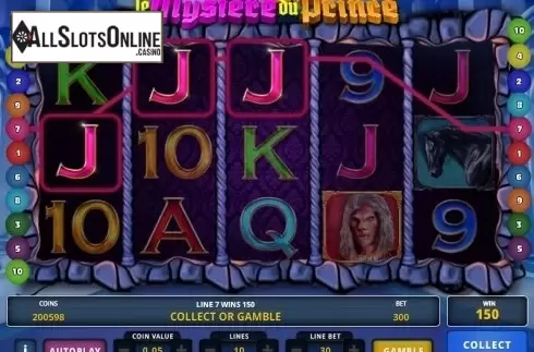 Screen 2. Le Mystere de Prince from Zeus Play