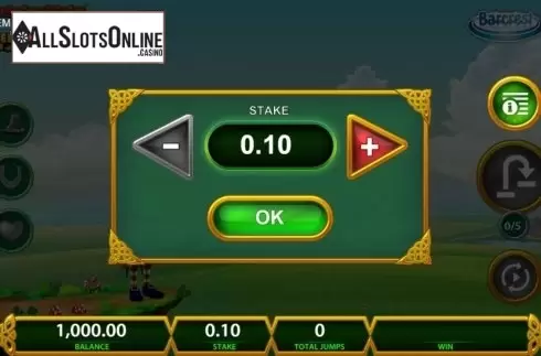 Screen 3. Rainbow Riches Leapin' Leprechauns from Barcrest