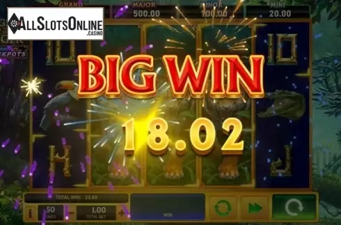 Big Win. Legacy of the Tiger from Playtech Origins