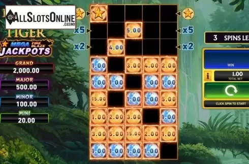 Bonus Game 1. Legacy of the Tiger from Playtech Origins
