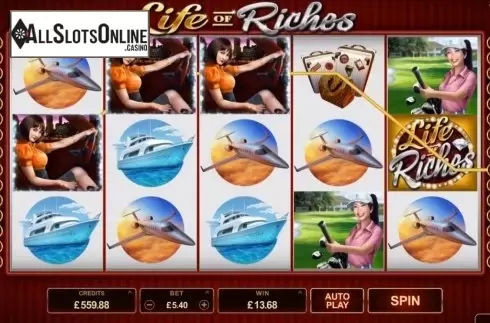 Win. Life of Riches from Microgaming
