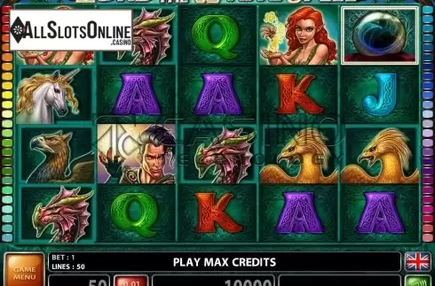 Screen2. Lord Of The White Spell from Casino Technology