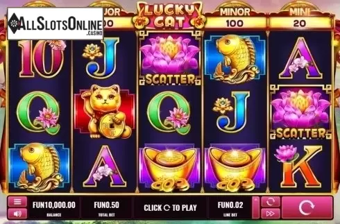 Reel Screen. Lucky Cat (Platipus) from Platipus