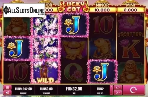 Win Screen 2. Lucky Cat (Platipus) from Platipus