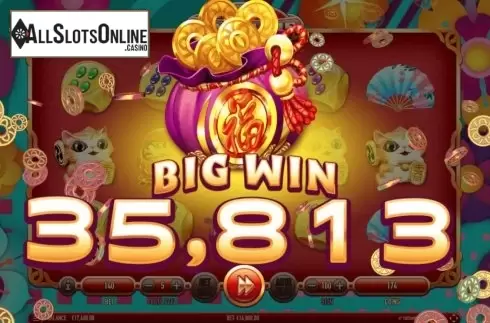 Big Win. Lucky Fortune Cat (Habanero) from Habanero